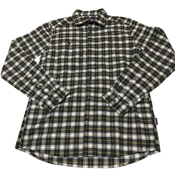 Patagonia Other - Patagonia Canyonite Flannel Shirt 41605 Plaid Hiking Outdoor Men's Sz Med